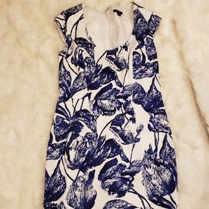 Ann Taylor blue floral dress